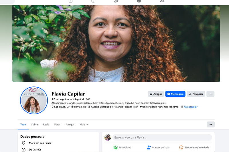 Home Hair Clinic no Facebook